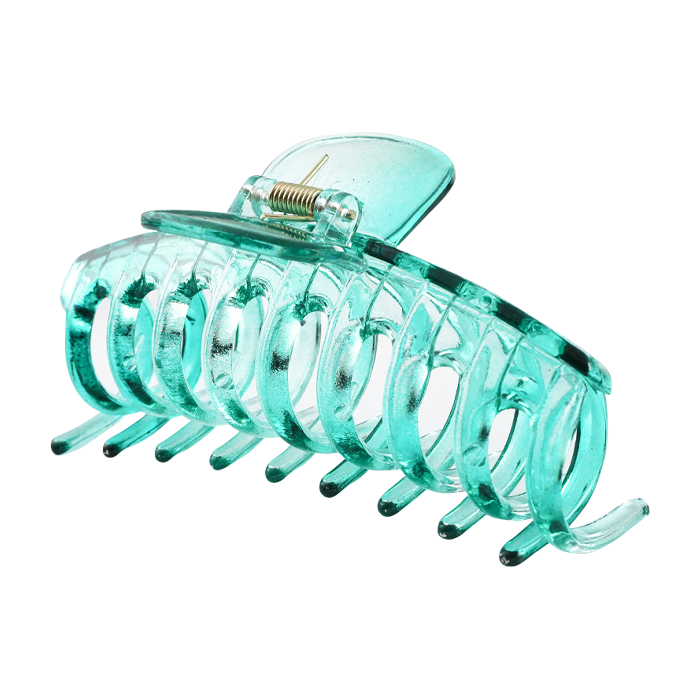 Für dickes Haar, große Krallenklammer (Transparent-Kollektion) 
