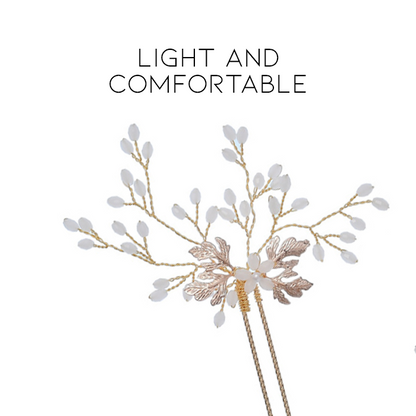 Simple & Elegant Handmade Bridal Hair Comb