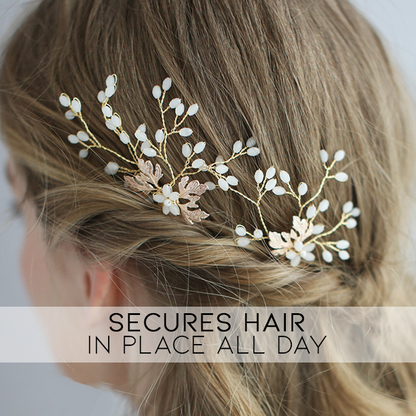 Simple & Elegant Handmade Bridal Hair Comb