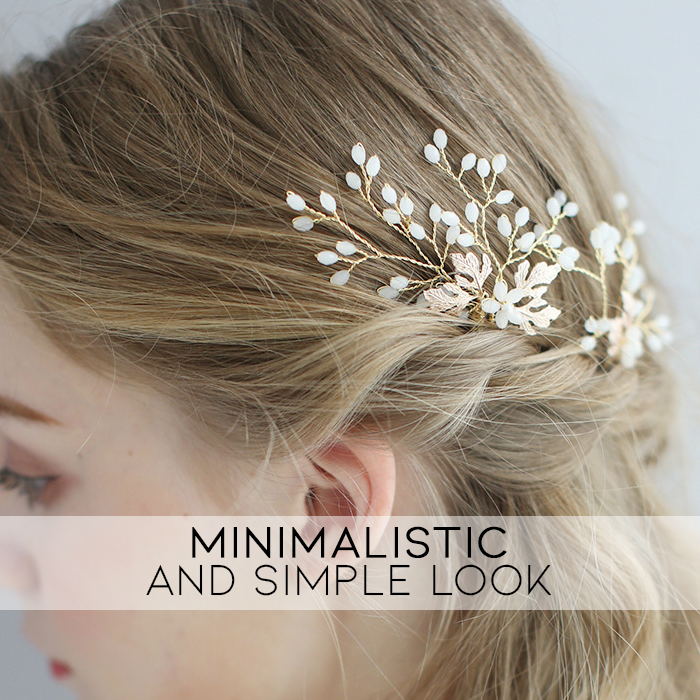 Simple & Elegant Handmade Bridal Hair Comb