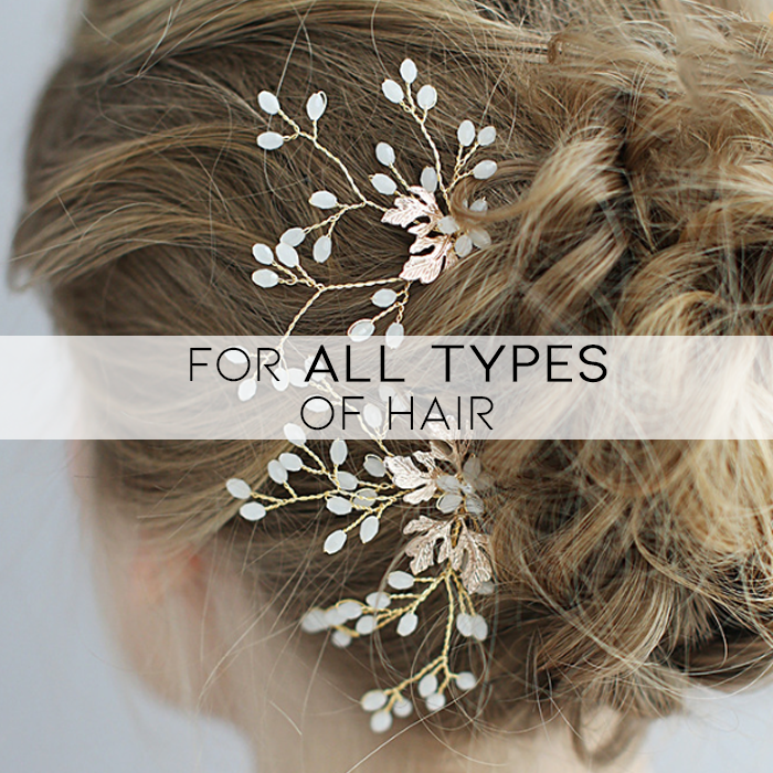 Simple & Elegant Handmade Bridal Hair Comb