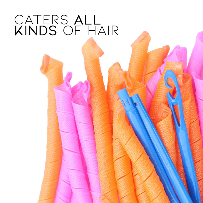 DIY Spiral Curls Hair Curler