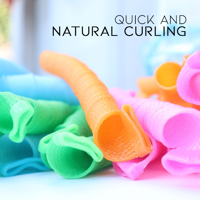 DIY Spiral Curls Hair Curler