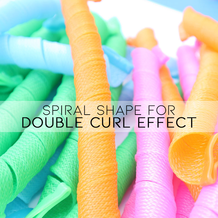 DIY Spiral Curls Hair Curler