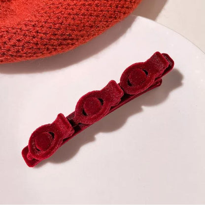 Elegant Braided Style Fluffy Hair Clip Hair Styling Tools Every Day And Night Red 2pcs (43% OFF) $8.5 Each 