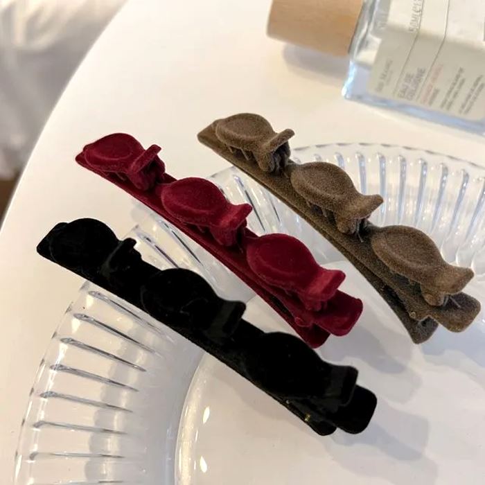 Elegant Braided Style Fluffy Hair Clip Hair Styling Tools Every Day And Night 