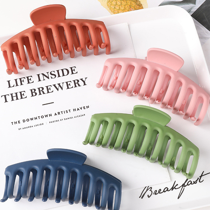 Für dickes Haar, große Krallenklammer (Matte Collection) 