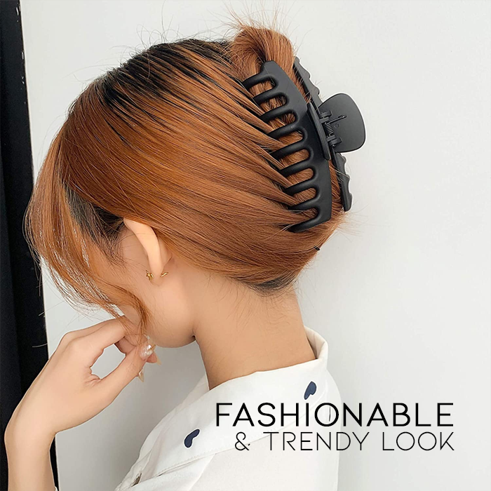 Für dickes Haar, große Krallenklammer (Matte Collection) 