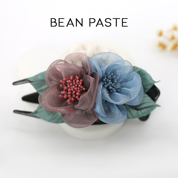 Elegante florale Haarspange 