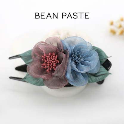 Elegante florale Haarspange 