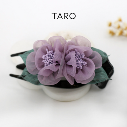 Elegante florale Haarspange 