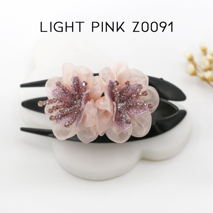 Elegante florale Haarspange 