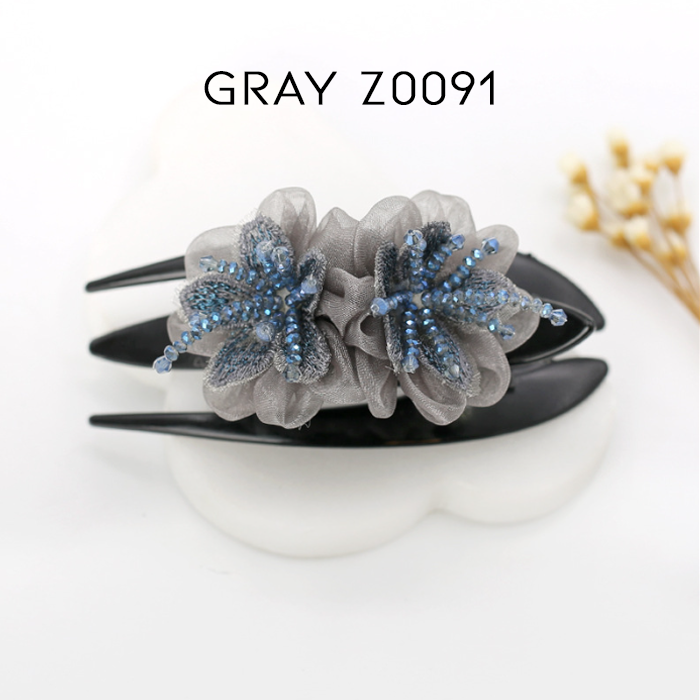 Elegante florale Haarspange 