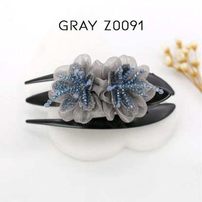 Elegante florale Haarspange 