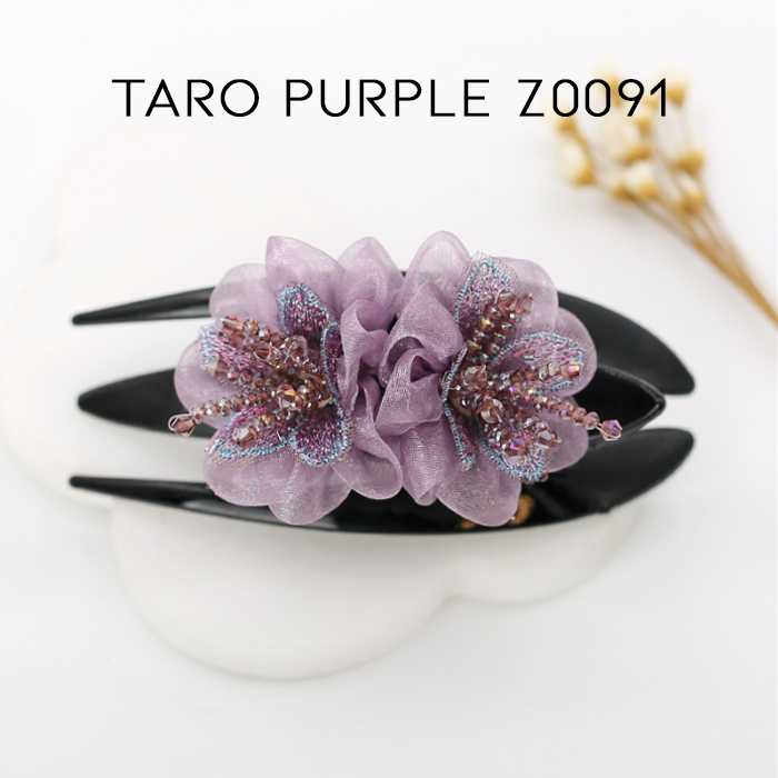 Elegante florale Haarspange 