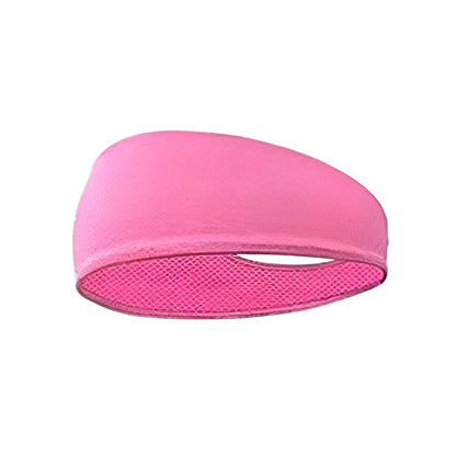 Sweat Absorb Breathable Yoga Headband Headwear Every Day And Night 13 Rose Red 1pc 