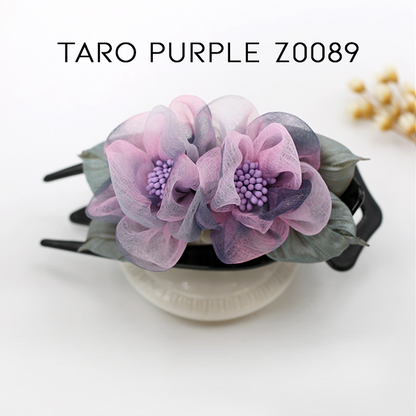 Elegante florale Haarspange 