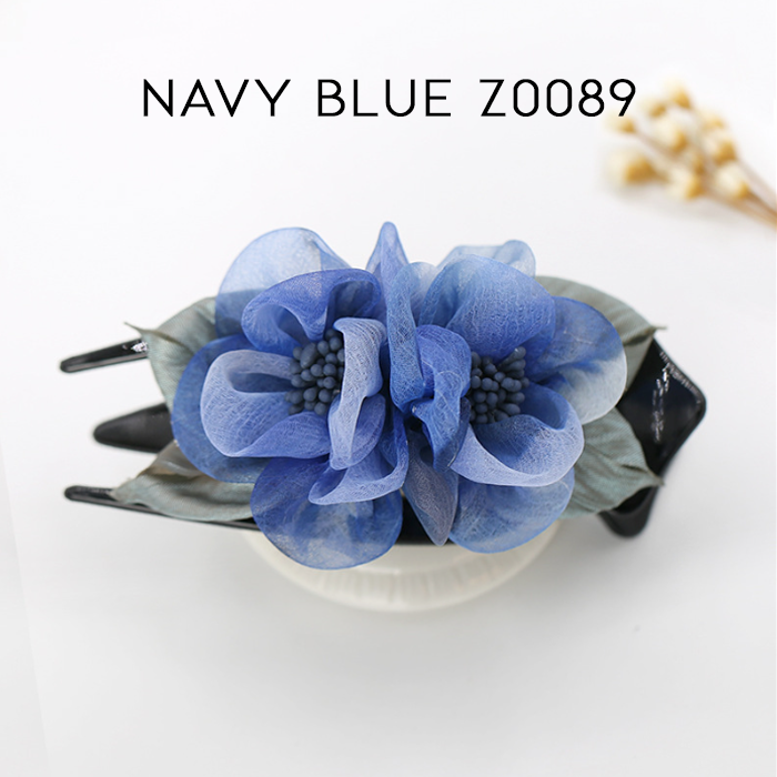 Elegante florale Haarspange 