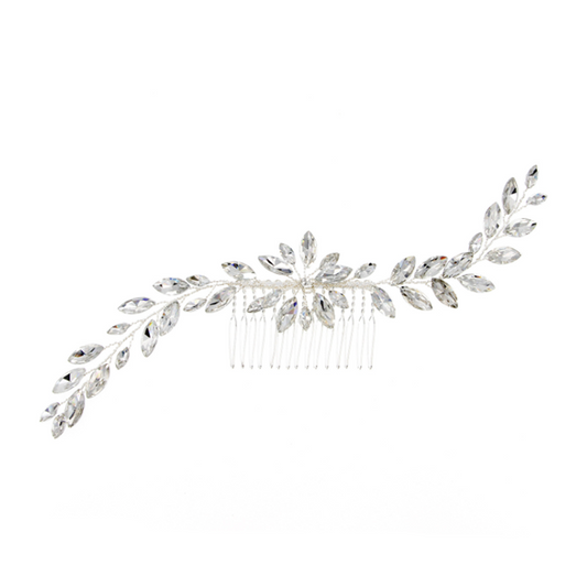 Simple & Elegant Crystal Bridal Hair Comb