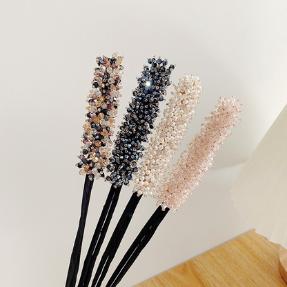 Elegant Easy Crystal Hairbun Maker