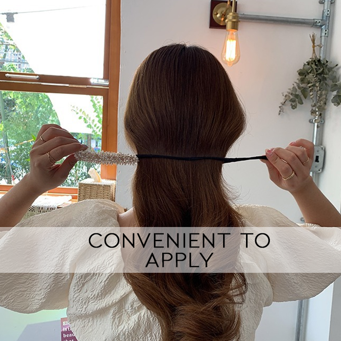 Elegant Easy Crystal Hairbun Maker