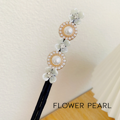 Elegant Easy Pearl Hairbun Maker