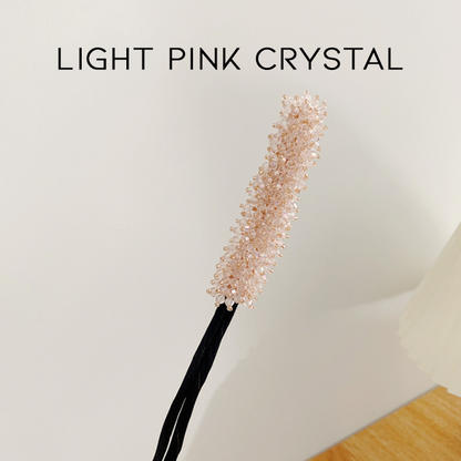 Elegant Easy Crystal Hairbun Maker